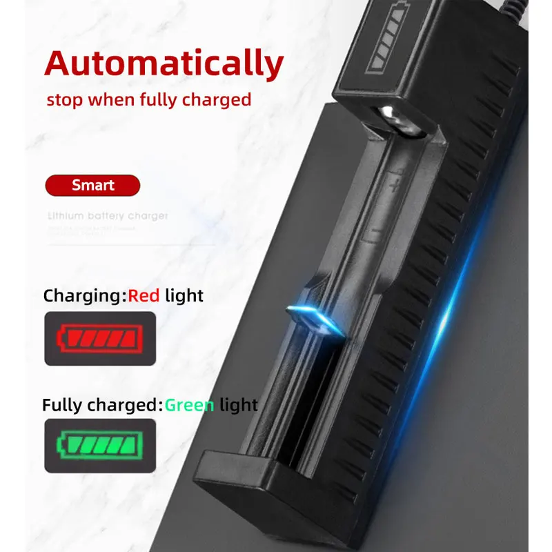 Chargeur de Batterie 18650 – Charge Rapide